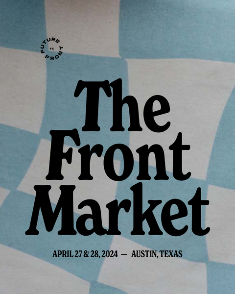 THE FRONT MARKET — BOOTH APPLICATION — SPRING 2024